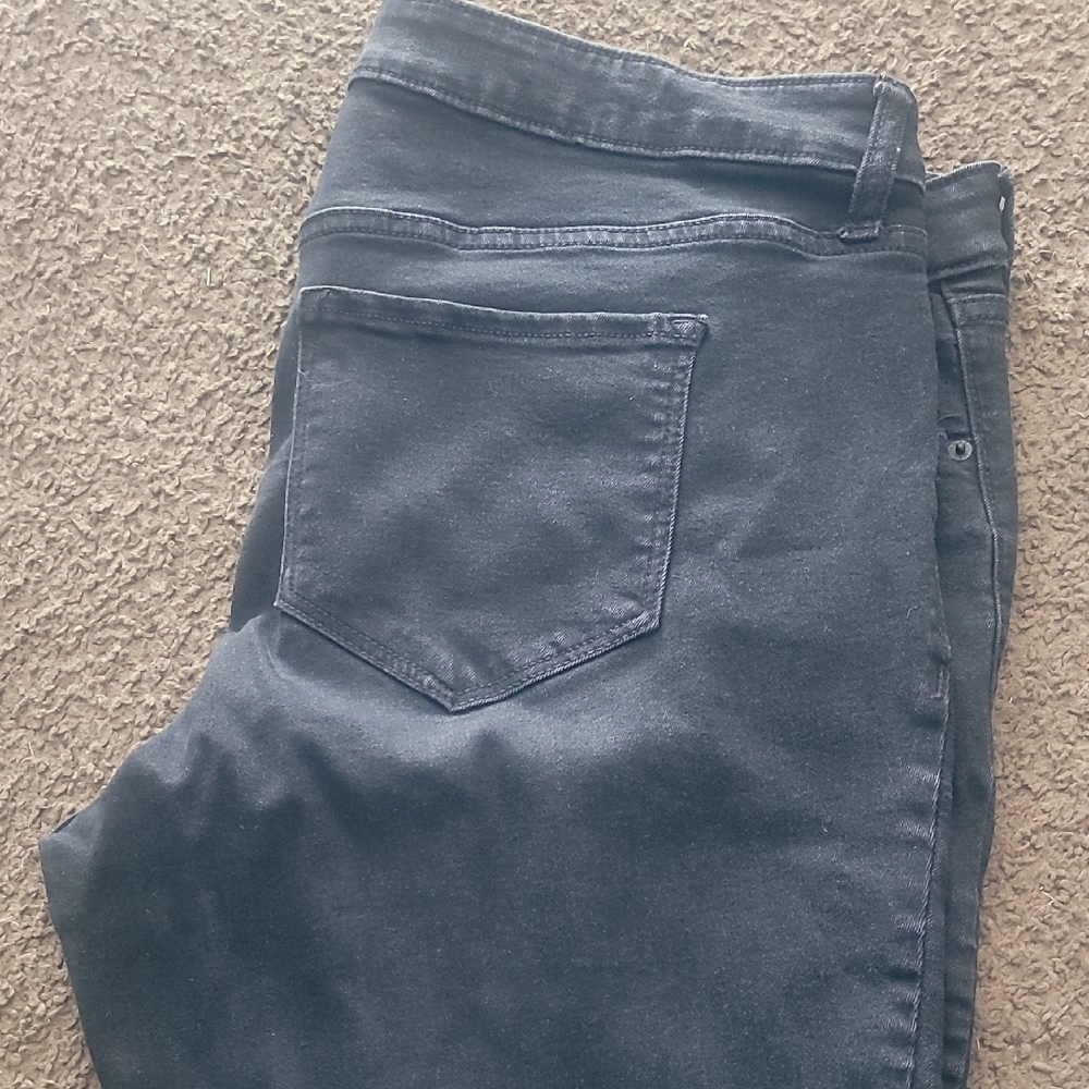 Old Navy Women's Charcoal Skinny Jeans